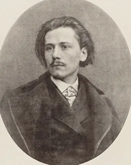 Portrait of the composer Jules Massenet (1842-1912), 1880. Creator: Anonymous