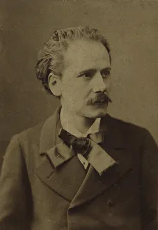 Portrait of the composer Jules Massenet (1842-1912), ca 1885. Creator: Anonymous