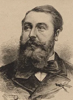 Portrait of the composer Leo Delibes (1836-1891), 1883