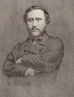 Portrait of the Composer Leon Kreutzer (1817-1868). Creator: Anonymous