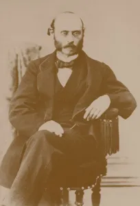 Portrait of the Composer Leon Minkus (1826-1917), ca 1865