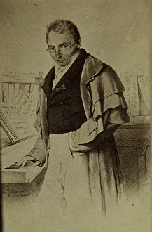 Dupre Prints: Portrait of the composer Louis-Joseph-Ferdinand Hérold (1791-1833)