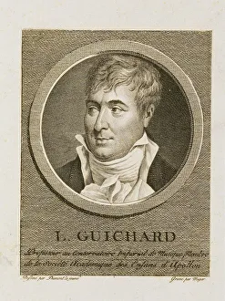 Philharmonie De Paris Prints: Portrait of the composer Louis-Joseph Guichard (1752-1829)