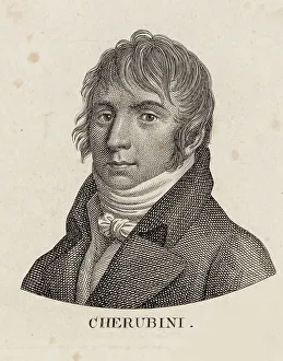 Portrait of the composer Luigi Cherubini (1760-1842)