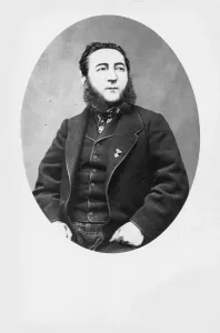 Portrait of the composer Luigi Luzzi (1828-1876). Creator: Anonymous