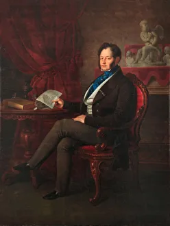 Portrait of the composer Michael Kleophas Oginski (1765-1833) Portrait of the composer Michael Kleophas Oginski (1765-1833)