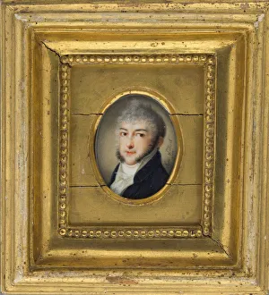 Portrait of the composer Michael Kleophas Oginski (1765-1833), 1807. Creator: Rosenzweig-Windisch