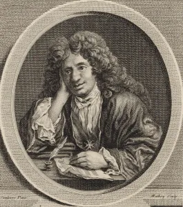 Portrait of the composer Michel-Richard de Lalande (1657-1726). Creator: Santerre