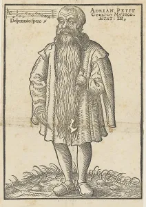 Portrait of composer and musicologist Adrianus Petit Coclico (1499-1562/63), 1552. Creator: Anonymous