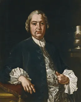 Portrait of the composer Niccolo Jommelli (1714-1774). Artist: Bonito, Giuseppe (1707-1789)