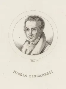Portrait of the Composer Nicola Antonio Zingarelli (1752-1837). Creator: Altini, Ignazio