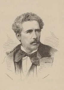 Portrait of the Composer Olivier Metra (1830-1889). Creator: Tourfaut, Leon Alexandre