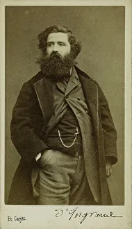 Carjat Prints: Portrait of the Composer and Organist Edmond d'Ingrande