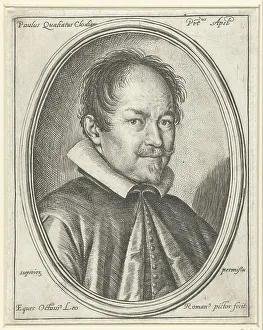 Portrait of the Composer Paolo Quagliati (c. 1555-1628), 1623. Artist: Leoni, Ottavio Maria (1578-1630)