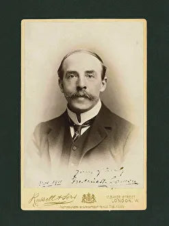 Cowen Prints: Portrait of the Composer, pianist and conductor Sir Frederic Hymen Cowen (1852-1935)