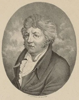 Heinrich Eduard Von 1788 1825 Prints: Portrait of the composer and pianist Friedrich Heinrich Himmel (1765-1814), 1819