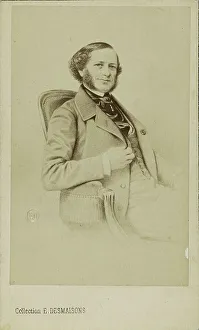 Emile 1812 1880 Prints: Portrait of the composer and pianist Henri Herz (1803-1888)