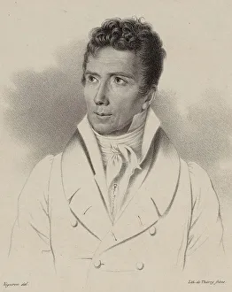 Pierre Roch 1789 1872 Prints: Portrait of the composer Pierre Desvignes (1764-1827)