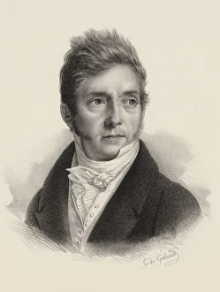 Portrait of the composer Pierre Jacques Joseph Rode (1774-1830). Creator: Galard, Gustave de