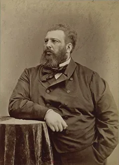 Portrait of the Composer Prince Juri Nikolayevich Golitsyn (1823-1872). Creator: Photo studio Nadar