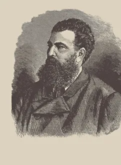 Portrait of the Composer Prince Juri Nikolayevich Golitsyn (1823-1872), 1870. Creator: May, Oskar Bogdanovich (active ca 1870)