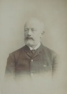 Portrait of the composer Pyotr Ilyich Tchaikovsky (1840-1893), End of 1880s