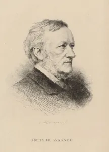 Portrait of the composer Richard Wagner (1813-1883)