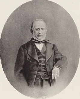 Portrait of the Composer Saverio Mercadante (1795-1870). Creator: Anonymous
