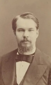 Russian Music Prints: Portrait of the Composer Sergei Ivanovich Taneyev (1856-1915), Early 1880s