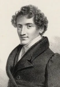 Portrait of the composer and singer Jean-Baptiste Chollet (1798-1892), 1835