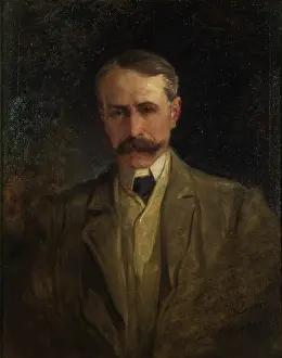 Hughes Prints: Portrait of the composer Sir Edward William Elgar (1857-1934)