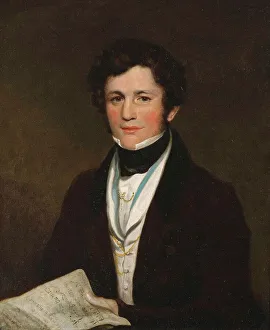 Hayter Prints: Portrait of the composer Sir Henry Rowley Bishop (1786-1855)