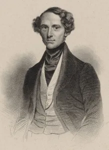 Portrait of the composer Theodor Dohler (1814-1856), First half of the 19th cent