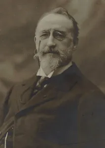 Dubois Prints: Portrait of the composer Théodore Dubois (1837-1924), 1896. Creator: Anonymous
