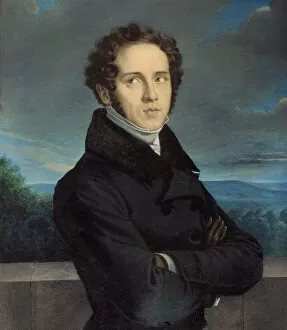 Portrait of the composer Vincenzo Bellini (1801-1835), c. 1830