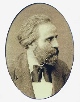 Verdi Prints: Portrait of the conductor and composer Angelo Mariani (1821-1873)