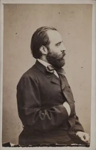 Portrait of the conductor and composer Angelo Mariani (1821-1873)