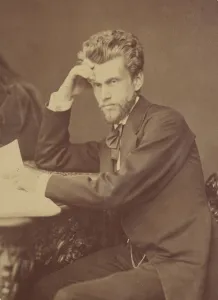 Portrait of the conductor and composer Eduard Napravnik (1839-1916), 1870s