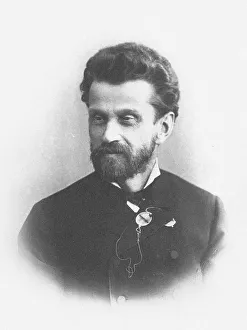 Eduard Napravnik Prints: Portrait of the conductor and composer Eduard Nápravník (1839-1916). Creator: Anonymous