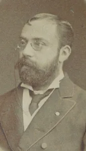 Portrait of the conductor and composer Enrico Bevignani (1841-1903), Early 1880s