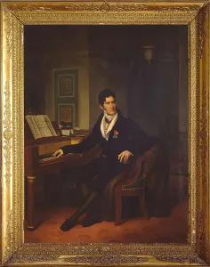 Gaspare Spontini Prints: Portrait of the conductor and composer Gaspare Spontini (1774-1851)