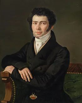 Gaspare Spontini Prints: Portrait of the conductor and composer Gaspare Spontini (1774-1851)