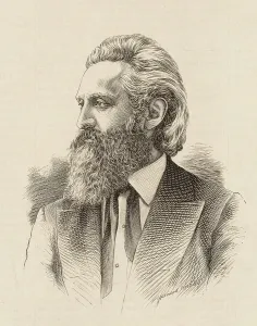 Portrait of the conductor and composer Leopold Damrosch (1832-1885), 1883. Creator: Anonymous