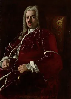 Diplomatic Prints: Portrait of Cornelis Calkoen (1696-1764)
