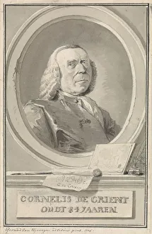 Art History Prints: Portrait of Cornelis de Grient, 1775. Creator: Gerard van Nijmegen