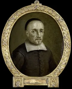 Copper Metal Prints: Portrait of Cornelis Hendriksz Udemans
