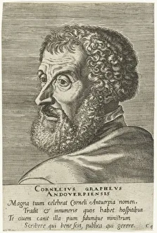 Galle Prints: Portrait of Cornelius Grapheus (1482-1558), 1572