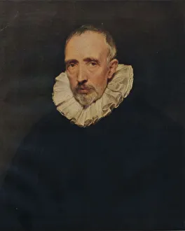 World Famous Paintings Prints: Portrait of Cornelius Van der Geest, c1620, (1938). Artist: Anthony van Dyck
