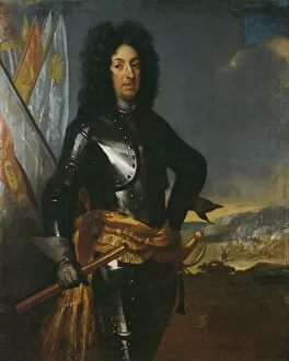 Von 1655 1724 Collection: Portrait of Count Adam Ludvig Lewenhaupt (1659-1719)