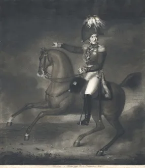 Portrait of Count Alexander Ivanovich Chernyshov (1786-1857). Artist: Letronne, Louis Rene (1790-1842)